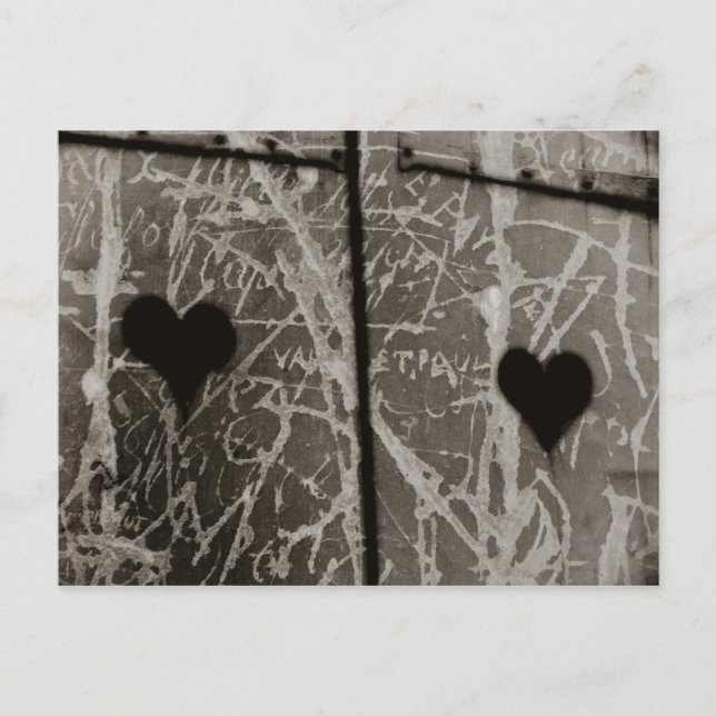 Carte Postale Lettres d'amour (Devant)