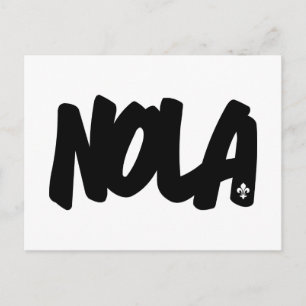 Carte Postale Lettres NOLA