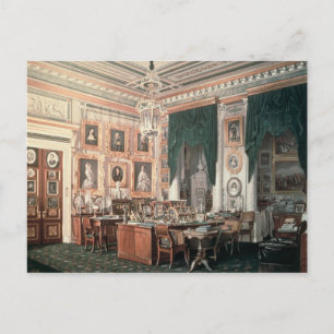 Carte Postale L'étude d'Alexandre III au Palais de Gatchina