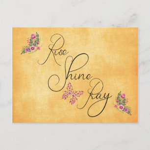 Carte Postale Lève, Brille, Prie