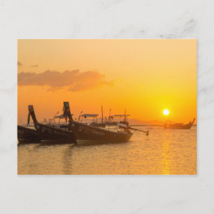 Carte Postale Lever de soleil à Pak Meng, Trang, Thaïlande