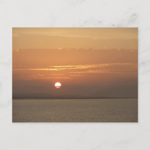 Carte Postale Lever de soleil sur la mer des Caraïbes Aruba I