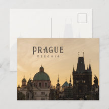 Lever de soleil sur la vieille ville de Prague, ph