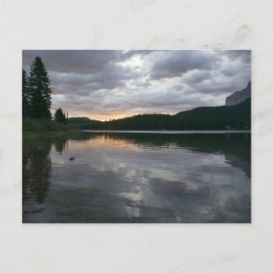 Carte Postale Lever du soleil au lac Swiftcurrent II