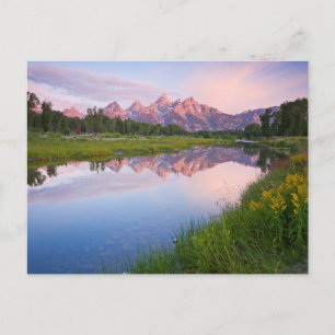 Carte Postale Lever du soleil de Schwabacher Landing