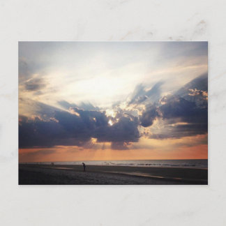 Carte Postale Lever du soleil sur Folly Beach