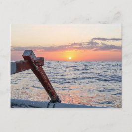 Carte Postale Lever du soleil sur la mer de Bali