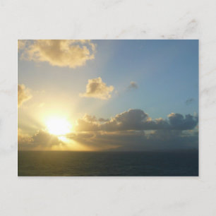 Carte Postale Lever du soleil sur San Juan II Porto Rico