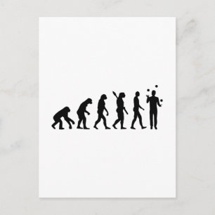 Carte Postale L'évolution est en train de jubiler