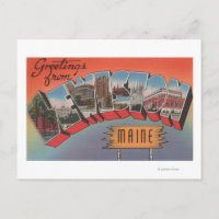 Lewiston, Maine - Scènes de grandes lettres