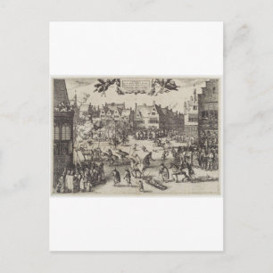 Carte Postale L'exécution de Guy Fawkes