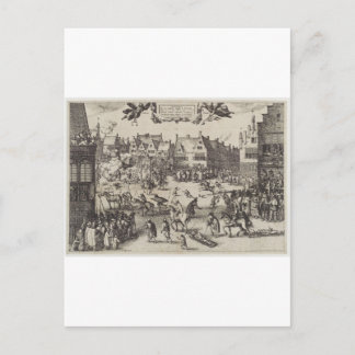 Carte Postale L'exécution de Guy Fawkes