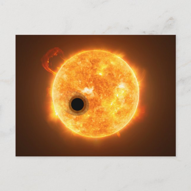 Carte Postale L'Exoplanet Wasp-107b Est Un Géant De Gaz (Devant)