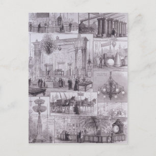 Carte Postale L'exposition électrique internationale