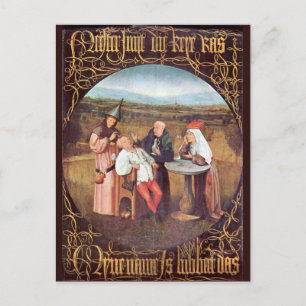 Carte Postale L'extraction de la pierre de la folie