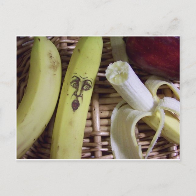 Carte Postale l'extrémité de la corbeille de fruits (Devant)