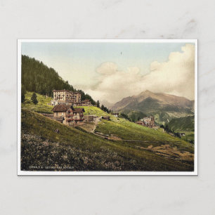 Carte Postale Leysin, hôtels, Nand, Canton de, Suisse v