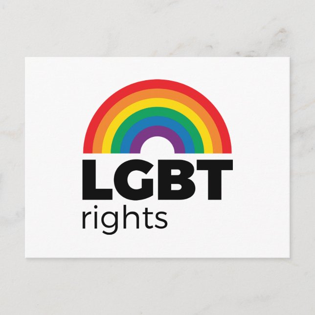 Carte Postale LGBT Ribow (Devant)