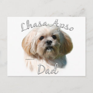 Carte Postale Lhasa Apso Papa 2
