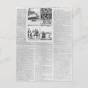 Carte Postale L'histoire de la bataille de Worcester