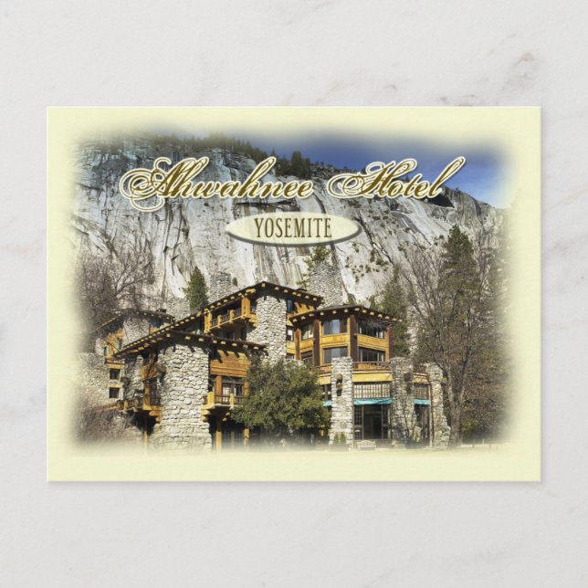 Carte Postale L'historique Ahwahnee Hotel, Yosemite, CA (Devant)