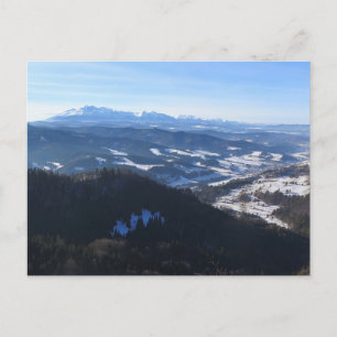 Carte Postale L'hiver à Pieniny