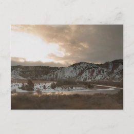 Carte Postale L'hiver dans les Rocheuses