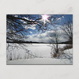 Carte Postale " L'hiver le long de la Mohawk"