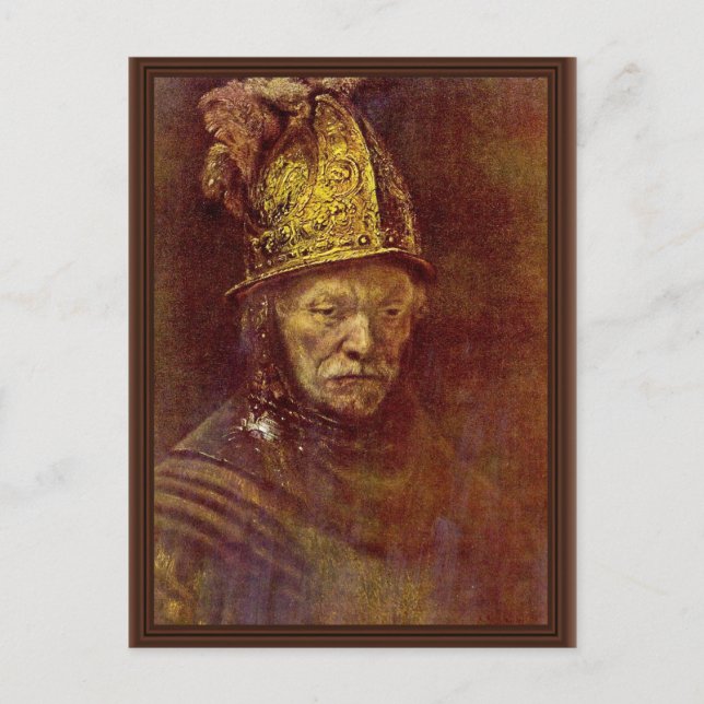 Carte Postale L'Homme Au Casque D'Or. (Devant)