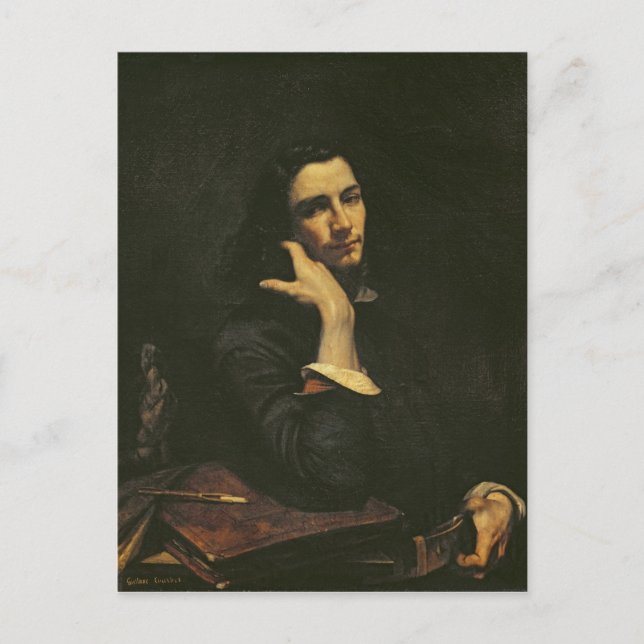 Carte Postale L'homme avec la ceinture en cuir (Devant)