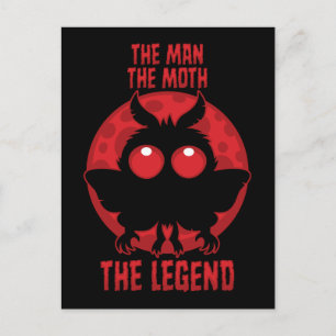 Carte Postale L'Homme, La Phalène, La Légende - Mothman Mythique
