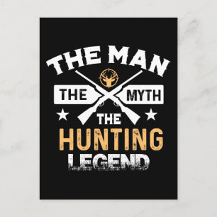 Carte Postale L'Homme Le Mythe La Légende De La Chasse - Cerf