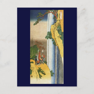 Carte Postale Li Po à la cascade Lo-Shan Hokusai Beaux-Arts