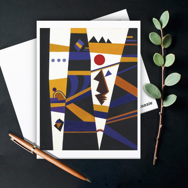 Carte Postale Liaison par Kandinsky, 1932 (Créateur téléchargé)