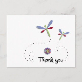 Carte postale Libellule