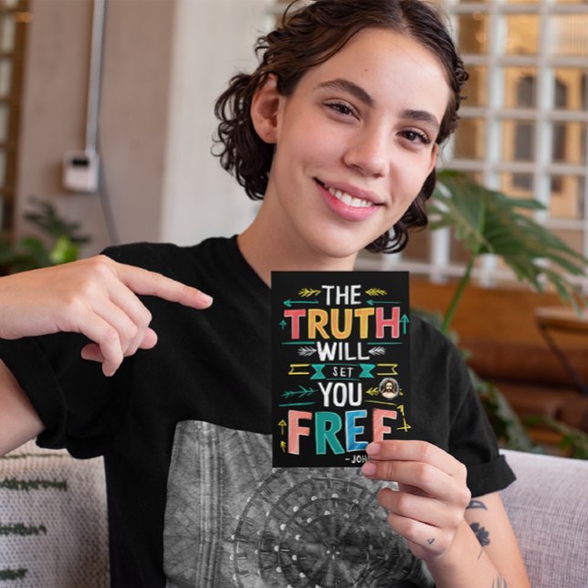 Carte Postale Libération par la Vérité (Créateur téléchargé)