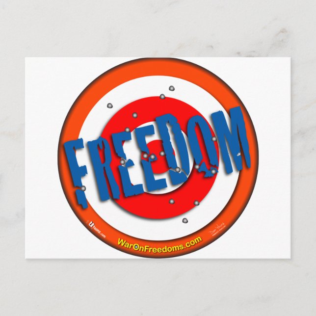 Carte Postale Liberté d'expression (Devant)