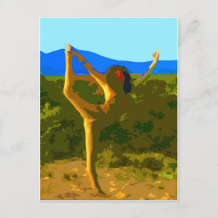 Carte Postale Liberté du yoga