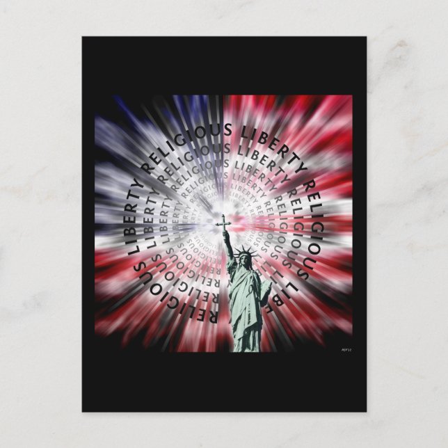 Carte Postale Liberté religieuse (Devant)