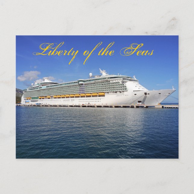Carte Postale Liberty of the Seas - Royal Caribbean Cruise Lines (Devant)