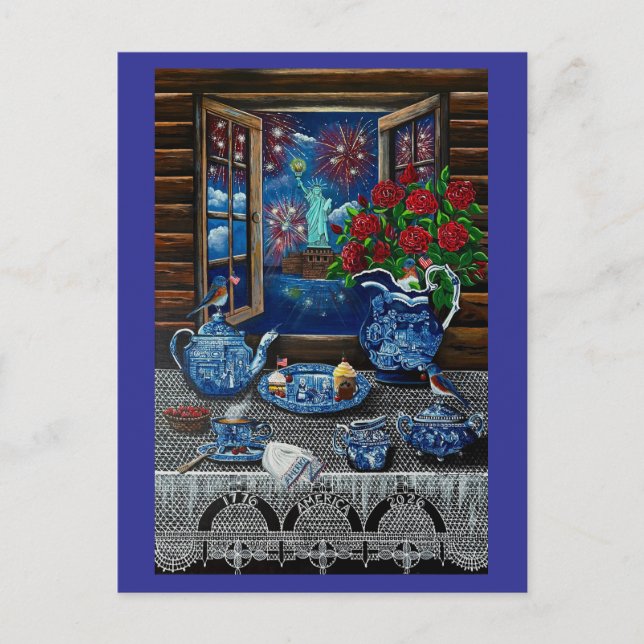 Carte Postale Liberty’s Tea Time Delight! (Devant)