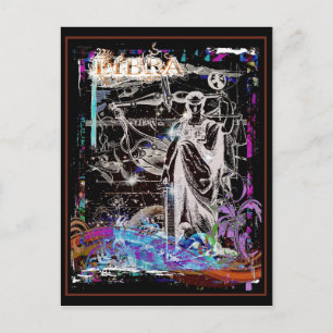 Carte Postale Libra