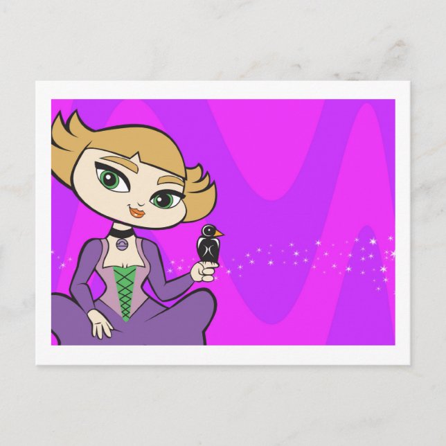 Carte postale Libra (Devant)