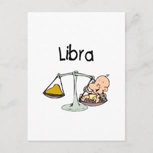 Carte Postale Libra
