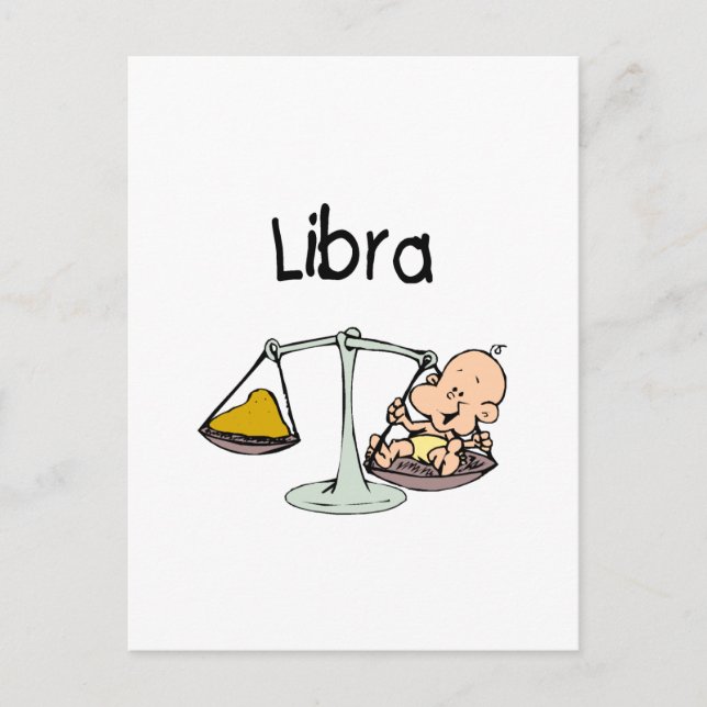 Carte Postale Libra (Devant)