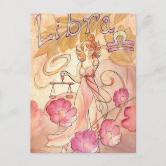 Carte Postale Libra