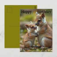 Liens familiaux : Maman et bébé Quokka, Anniversai