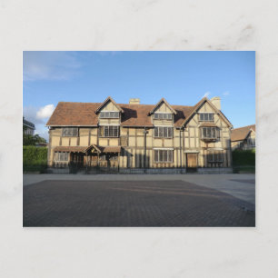 Carte Postale Lieu de naissance de Shakespeare à Stratford Upon 