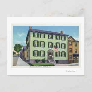 Carte Postale Lieu de naissance du poète Longfellow