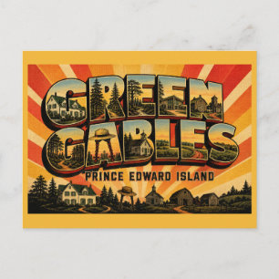 Carte Postale Lieu patrimonial de Green Gables, Île-du-Prince-Éd